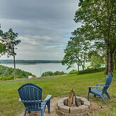 Lake-view Mountain Home Retreat w/ Fire Pit!