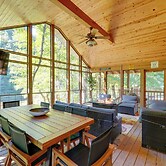 Riverfront West Virginia Cabin w/ Screened-in Deck
