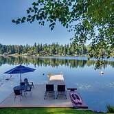 Lakefront Snohomish Cottage w/ Private Dock!