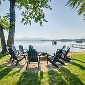 Lakefront Center Ossipee Home w/ Boat Dock!