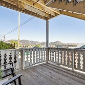 Mountain-view Deck: Stylish Virginia City Apt!