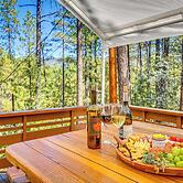 Furnished Deck + Forest Views: Pine Retreat!