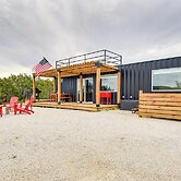 Remote Strawn Container Home With Hot Tub!