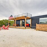Remote Strawn Container Home With Hot Tub!