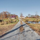 Peaceful Russell Springs Home w/ Fire Pit & Pond!