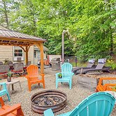 Walk to Water: Lake Winnipesaukee Home w/ Hot Tub