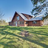Secluded Log Cabin < 1 Mi to Munger State Trail!