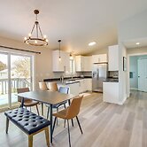 Bright Little Chute Condo w/ Deck & Yard!
