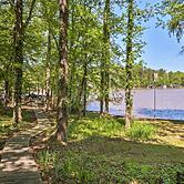 Lakefront Milledgeville Cabin: Private Dock, Porch