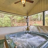 Ellijay Cabin With Porch & Private Hot Tub!