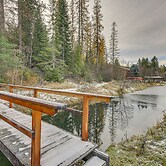 Bonners Ferry Cabin w/ Wraparound Deck & Views!