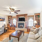 Charming Manchester Retreat w/ Patio & Fireplace!