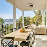 Walk to Beach: Farmhouse w/ Lake Travis Views!