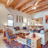 Serene Santa Fe Getaway w/ Hot Tub & Fireplace!