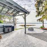 Hot Tub & Fire Pit: Lakefront Home on Lake Eloise
