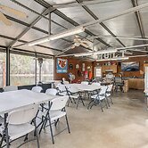 Georgia Lakefront Cabin w/ Fire Pit + Grills!