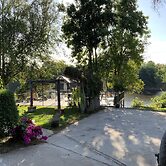 Morocco blue cafe by chilong river farm