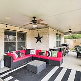 Covered Patio + Yard: Spacious Leander Home!