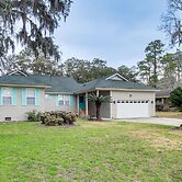 Serene Savannah Retreat w/ Waterfront Deck!