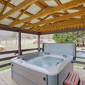 River Access & Hot Tub: Cozy Hot Springs Cabin