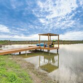 14 Acres w/ Pond Access: Farmhouse in Temple!