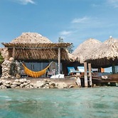 Overwater villa with pool Aruba