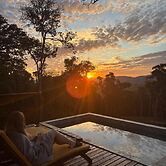 Recanto dos Pássaros na Serra em Rancho Queimado com Piscina Aquecida