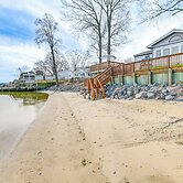 Riverfront Colonial Beach Home w/ Private Beach!