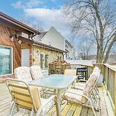 Waterfront Lake Hopatcong Home w/ Boat Dock!