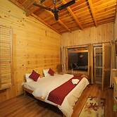 Goroomgo Wooden Umbrella Bhimtal