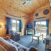 Fire Pit + Lake View: Cozy Park Rapids Cabin
