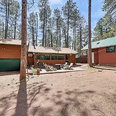 Forest Views & Fire Pit: Cozy Pine Cabin
