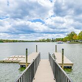 Lakefront Troutman Home w/ Private Dock & Slip!