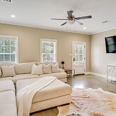 Cozy Crowley Home: Modern Interior, Covered Porch!