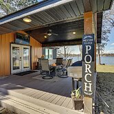 Fire Pit + Dock: Lakefront Cabin in Zimmerman!