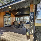 Fire Pit + Dock: Lakefront Cabin in Zimmerman!