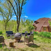 Geodesic Dome House: 18 Acres on Baraboo River!