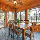 Lake Wissota Home w/ Private Dock + Fire Pit!