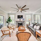 Cape Charles Home: Private Pier & Beach-front Deck