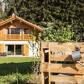 Nice Chalet in Wolting With Natural Swimming Pond