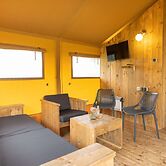 Safari Tent With Bathroom, on a Holiday Park Near Lauwersmeer National