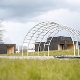 Wellness Lodge With Sauna on a Holiday Park