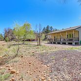 Deck & ATV Trail Access: Quiet Cabin in Show Low