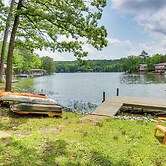 Scenic Studio on Lake Desoto w/ Patio!