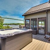 Hot Tub & Dock: Waterfront Wellesley Island Home!