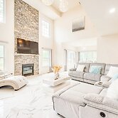 Deck & Yard: Spacious Poconos Home