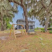 Private Beach at Lakefront Summerfield Getaway!