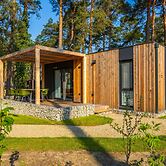 Chalet With air Conditioning on a Holiday Park
