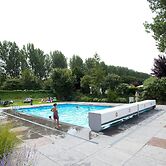 Modern Chalet With a Fireplace in a Holiday Park