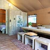 Cozy Tent Lodge With Sanitary Facilities
